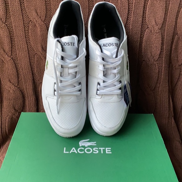 Men’s Lacoste sneakers.NWT.White with black details - Picture 5 of 7